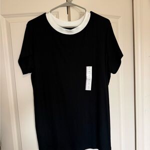Target Black and White Short Sleeve Tee